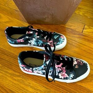 Floral sneakers